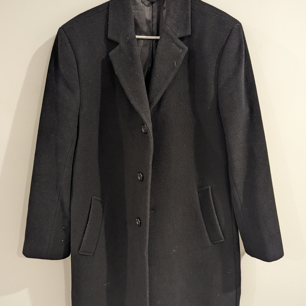 Wool / Cashmere Top Coat 42s